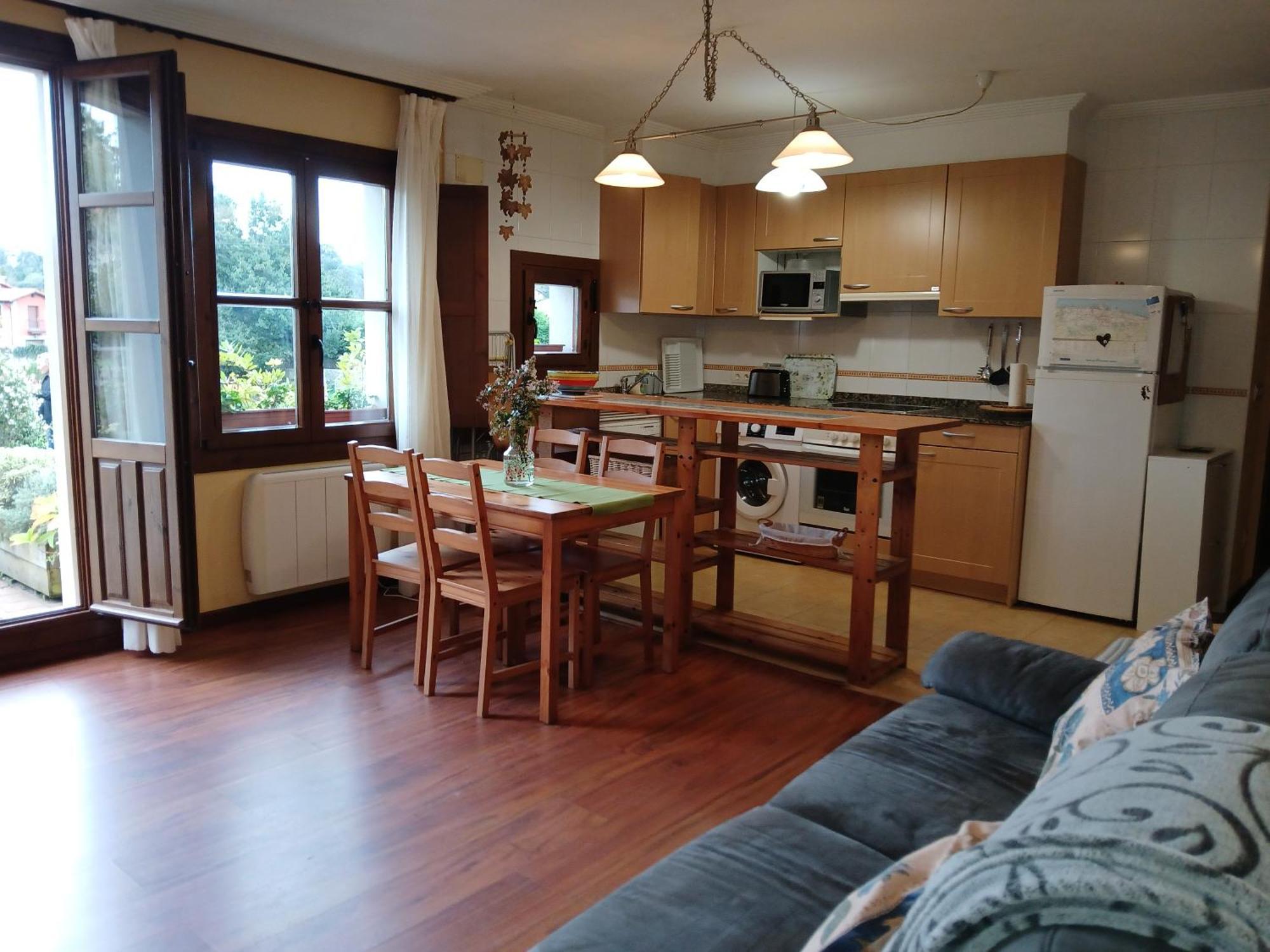 דירות נואבה דה לאנס Acogedor Bajo Con Terraza Y Vistas מראה חיצוני תמונה