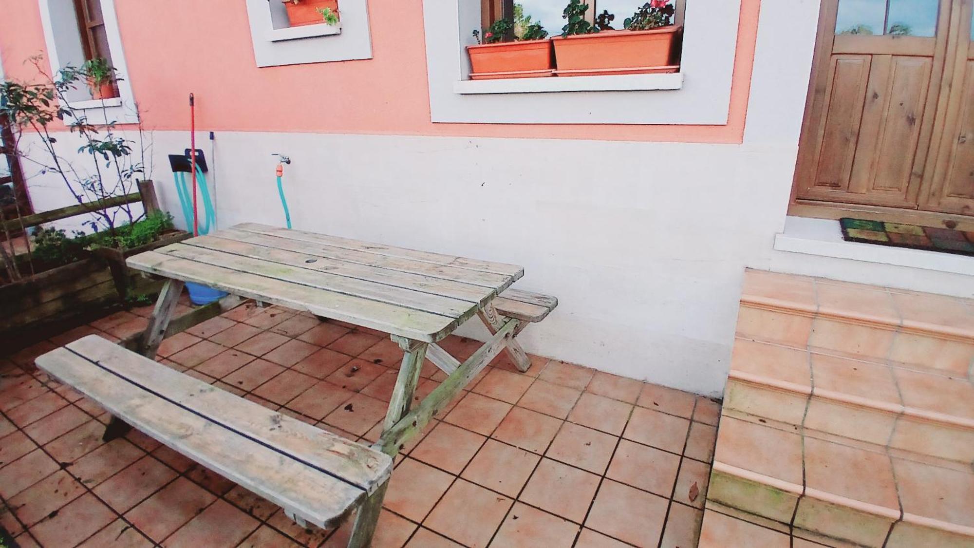 דירות נואבה דה לאנס Acogedor Bajo Con Terraza Y Vistas מראה חיצוני תמונה